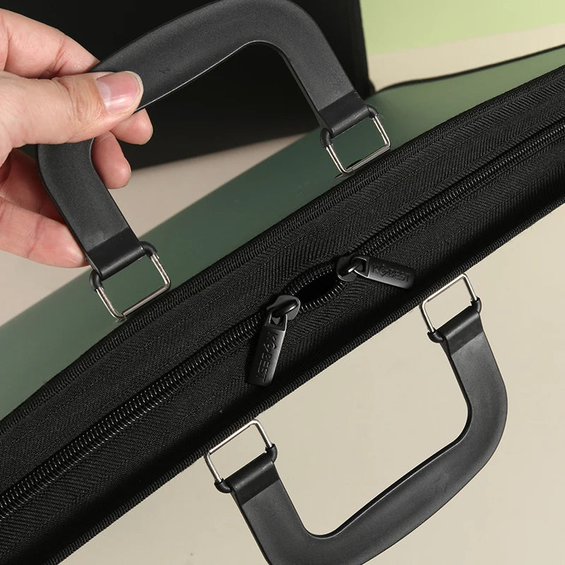 Kobest Large Capacity Portable File Bag A3 Painting Art Bag Sketch Paper Storage Outdoor Photo Selection