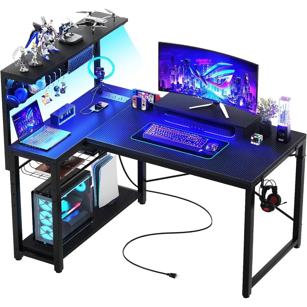 compact-gaming-desk-with-integrated-power-outlets-led-lighting-and-storage-for-43-inch-l-shaped-computer-setup