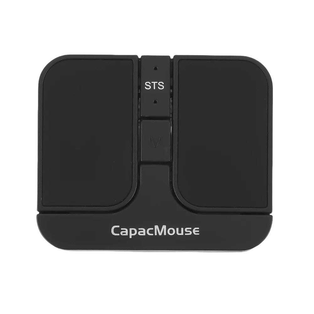 Ultra Thin Wireless Computer Mouse 3 Mode Bluetooth 5.2/2.4G/USB Capacitive Mouse Adjustable DPI with USB Receiver