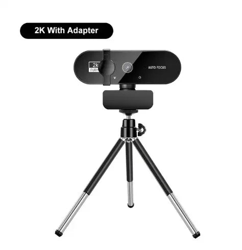 4K Webcam 1080P Mini Camera 2K Full HD Webcam with Microphone 30fps USB Web Cam for Auto Focus PC Laptop Video Shooting