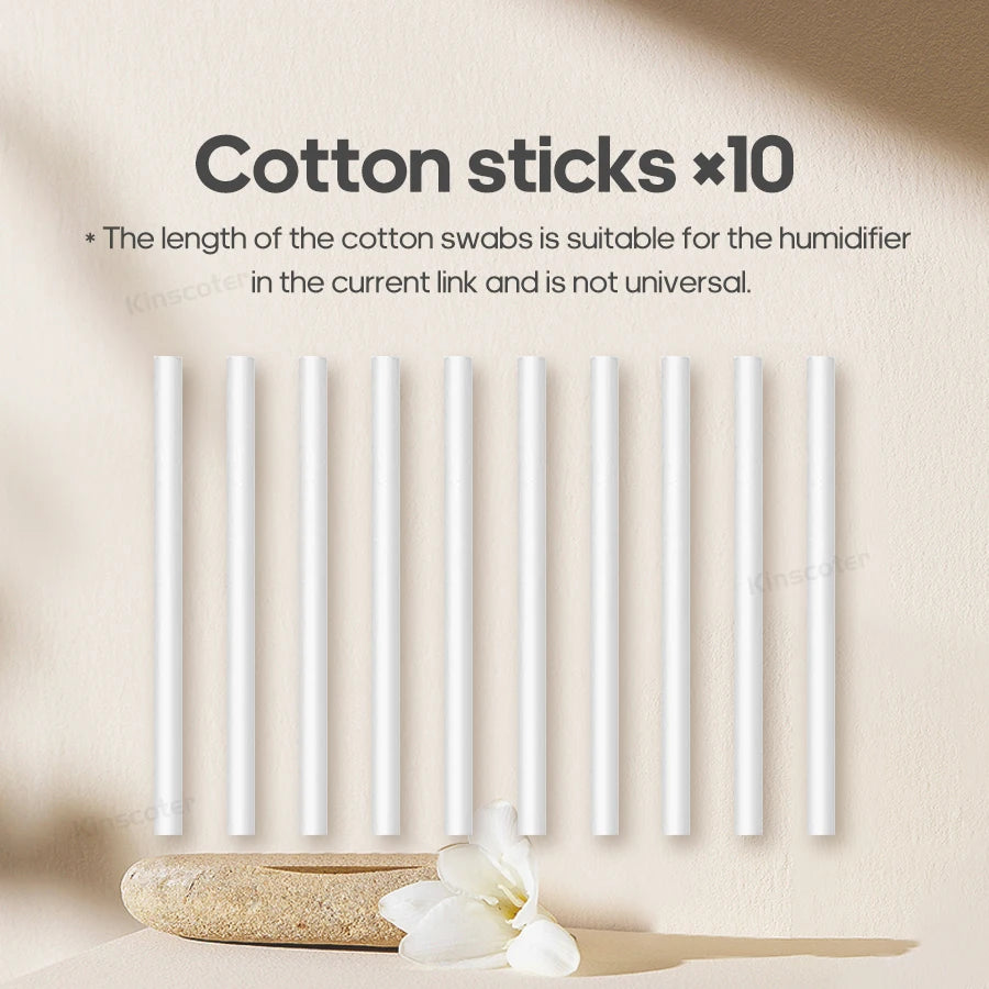 KINSCOTER Ultrasonic Air Humidifier 300ml 2000mAh Battery USB Sprayer Diffuser Releases Smooth Water Mists for Home