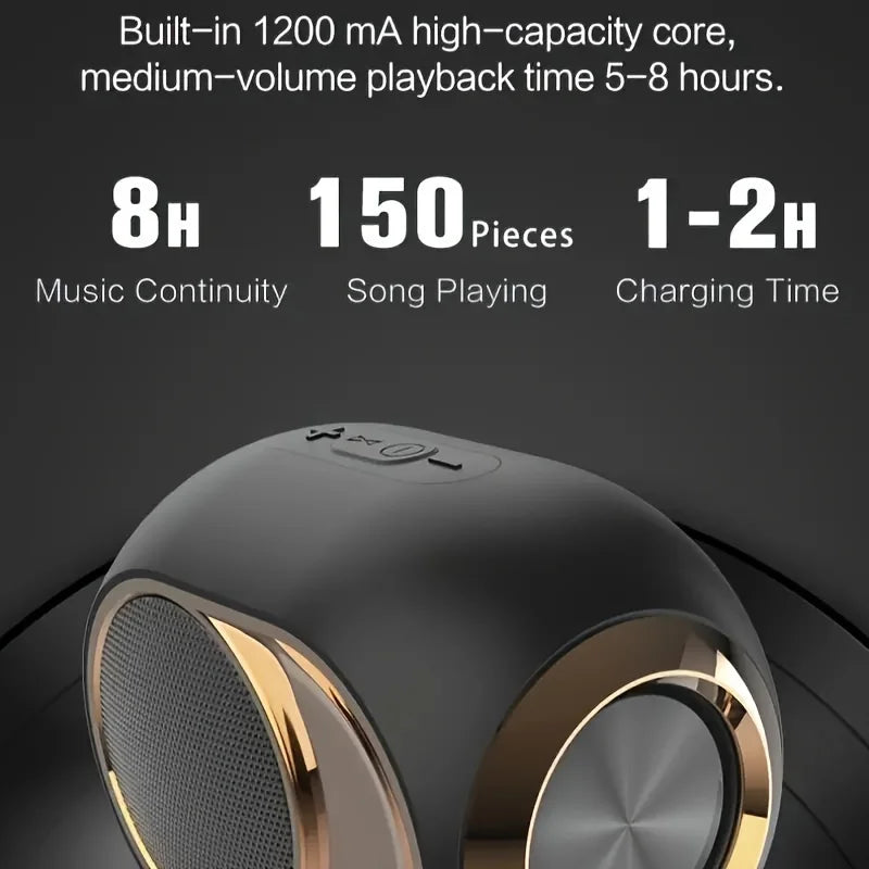 Portable Wireless Speaker Bluetooth Waterproof Speaker TWS Stereo Speaker 3D Bass Speaker with Hands Free Call Audio
