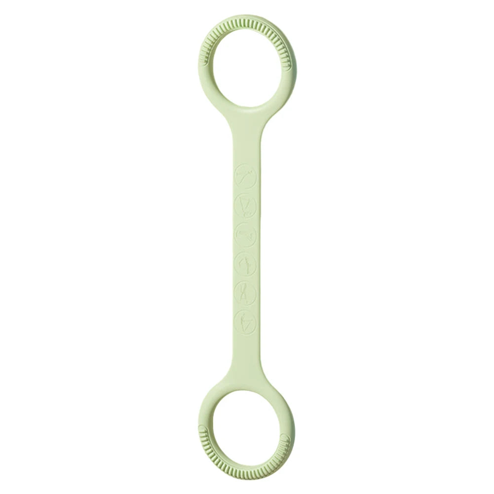 8 Shaped Fitness Resistance Band Fitness Pulling Rope Shoulder Stretch Band for Home Chest Arm Exercise - Green25 B