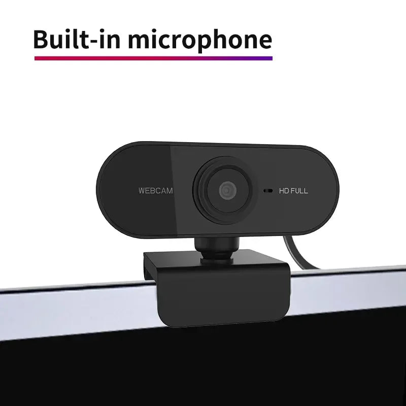 Full HD 1080P Computer Webcam With Microphone For Video Conferencing Network Camera Voice Call Conference Streaming
