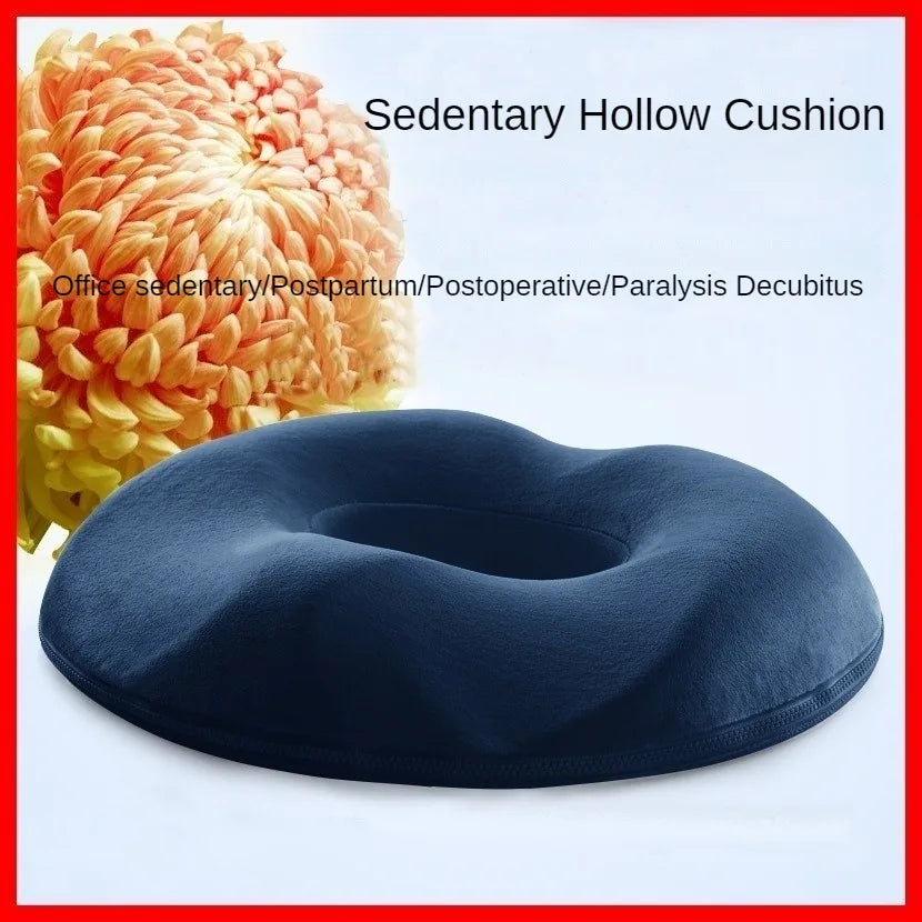 Memory Foam Donut Seat Cushion Comfort Sofa Tailbone Orthopedic Foam Anti Hemorrhoid Massage Tailbone Pillow for Car