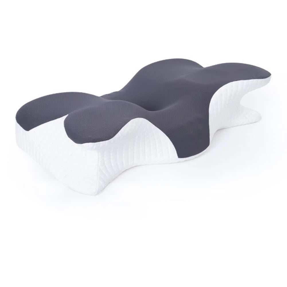 Ergonomic Side Sleeping Butterfly Pillow Comfortable Butterfly Memory Neck Pillow Neck Protection Memory Foam Bedding