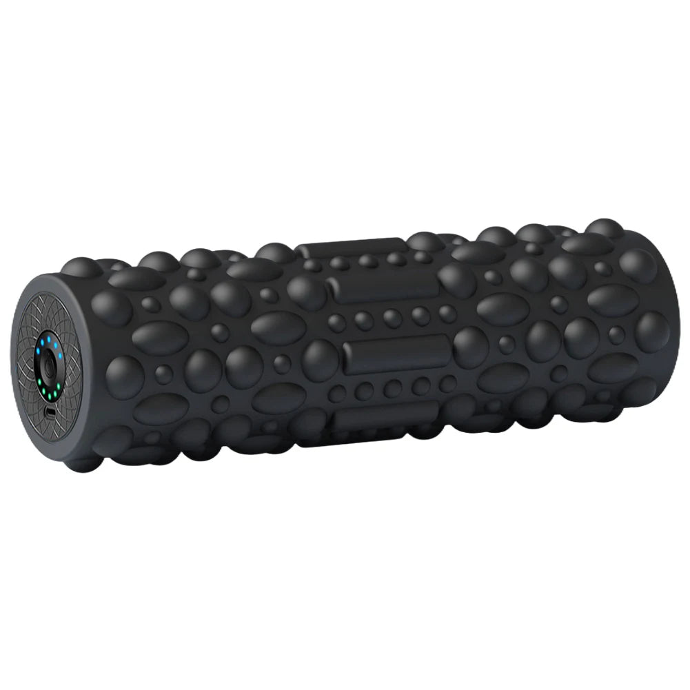 Electric Vibration Massage Foam Roller Yoga Column Rechargeable Exercise Roller 5 Modes Muscle Tissue Massager for Yoga
