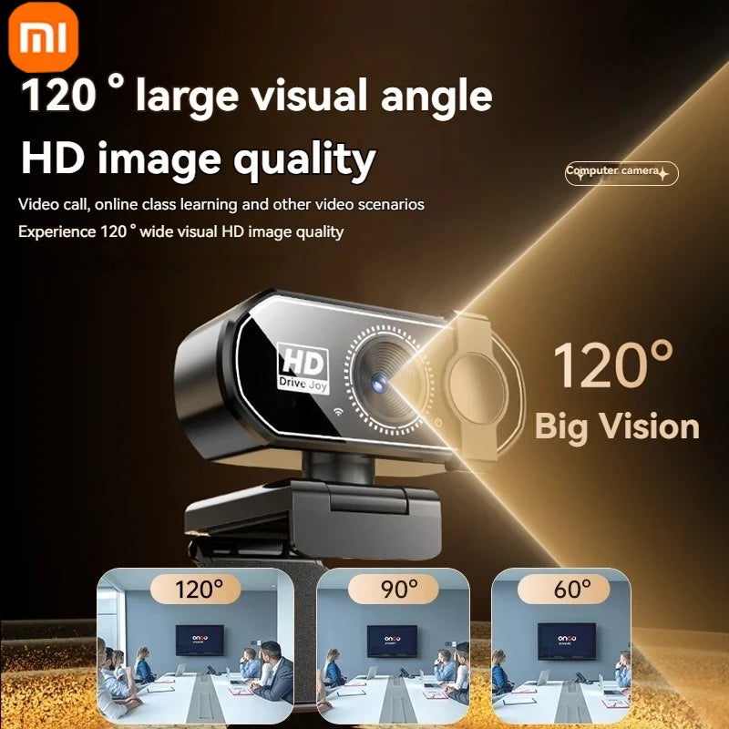 Xiaomi Q27 4K Webcam 2K Autofocus Streaming Web Cam 1080P Full HD Video Camera With Microphone For PC Laptop For Live