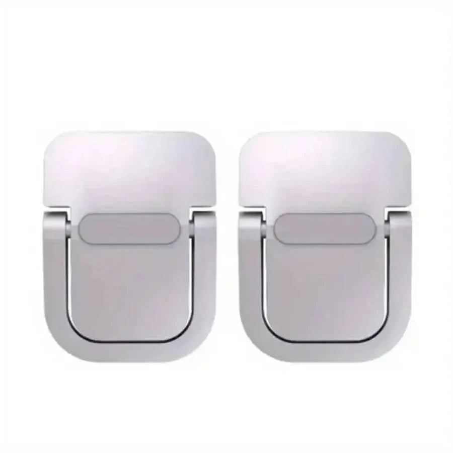 2PCS Portable Keyboard Riser for 10 - 18 inch Laptops macbook Mini Invisible Laptop Stand for Desk Computer Keyboard