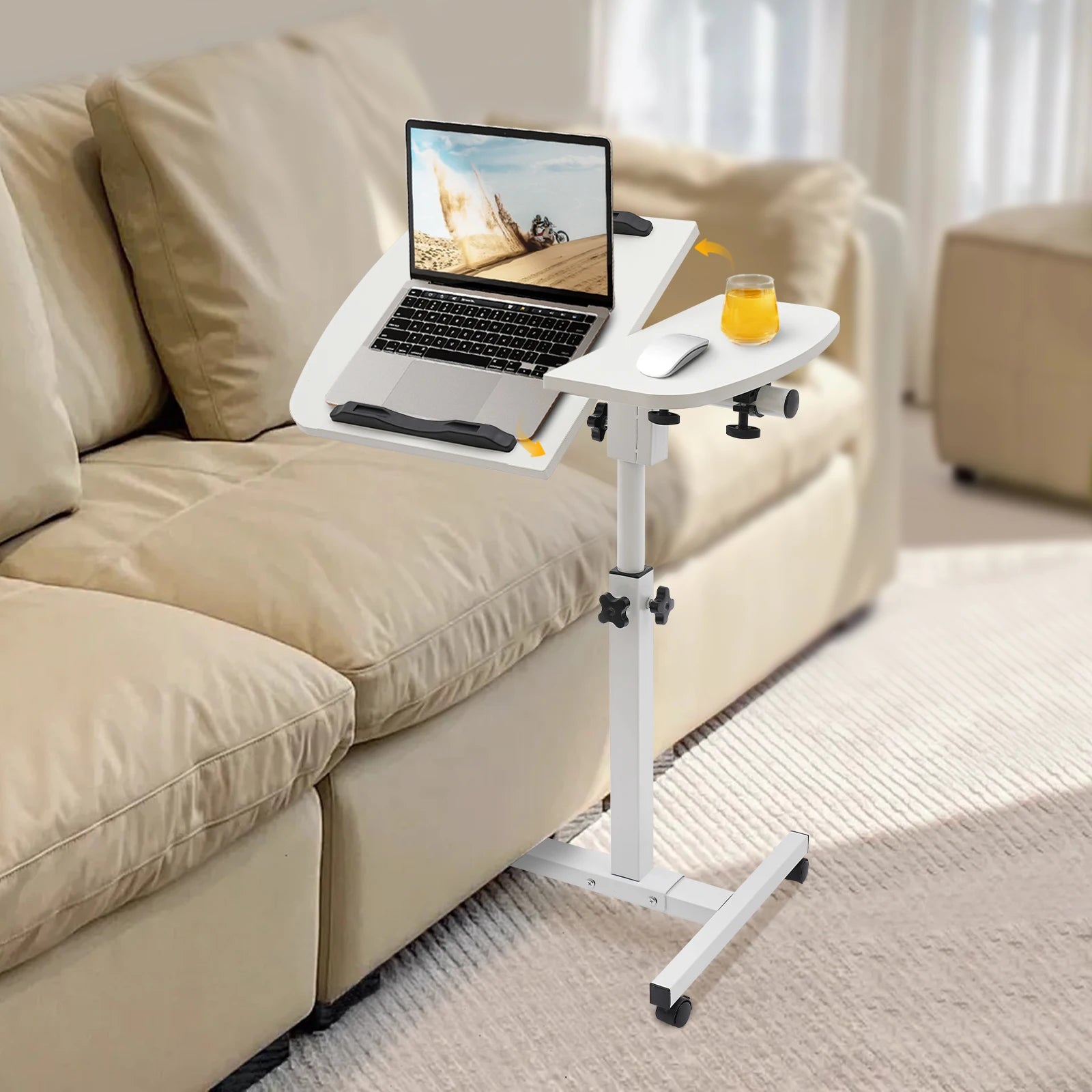 height-adjustable-white-computer-desk-stand-with-wheels-adjustable-rolling-laptop-table-suitable-for-bedroom-living-room-study
