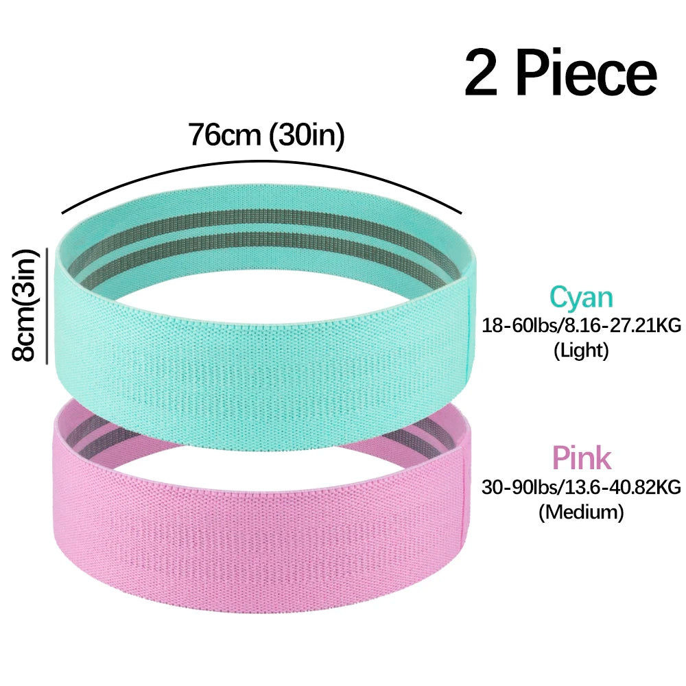 Custom Logo Booty Bands for Women and Men Fitness Elastic Exercise Workout Bands Hip Circle Thigh Squat Gym Equipment