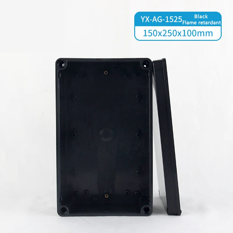 Flame-retardant and waterproof junction box for outdoor use with terminals exposed installation for outdoor cables