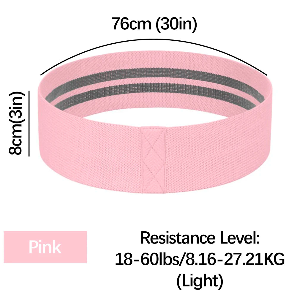 Custom Logo Booty Bands for Women and Men Fitness Elastic Exercise Workout Bands Hip Circle Thigh Squat Gym Equipment