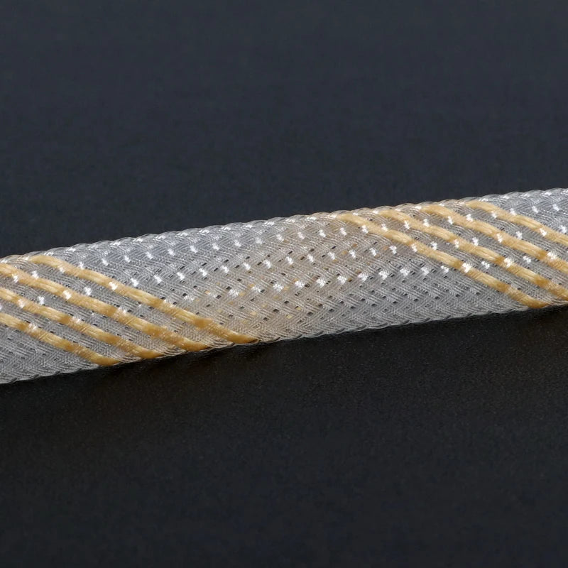 5M Multicolor PET Insulated Braid Sleeving 2mm - 40mm Expandable Wire Cable Sheath Flame-retardant Nylon Braided Mesh