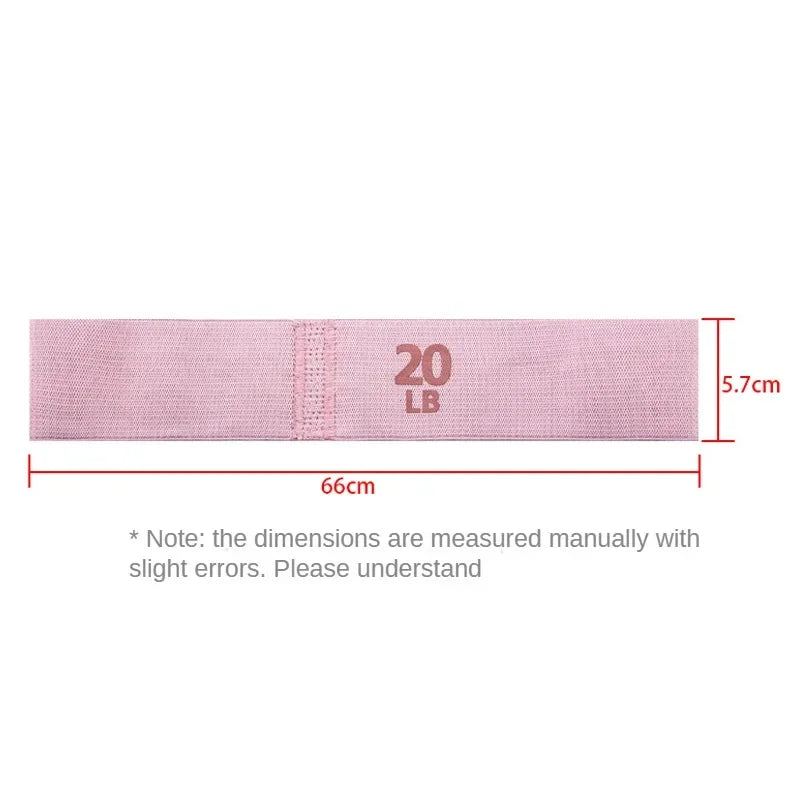 Fabric Elastic Bands Fitness Resistance Bands Yoga Pilates Hip Circle Expander Bands Gym Training Loops Yoga Workout