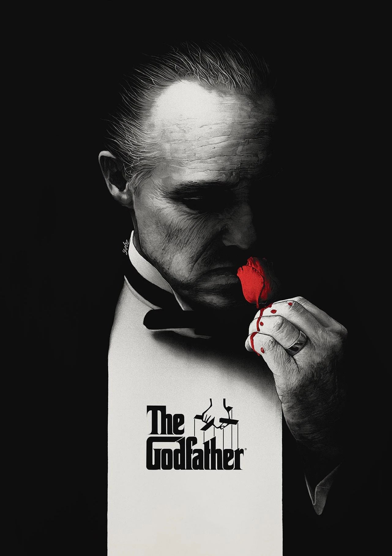 Hot Movie The Godfather Posters Prints Canvas Painting Wall Art Picture Living Room Cinema Office Home Decor - nn-9