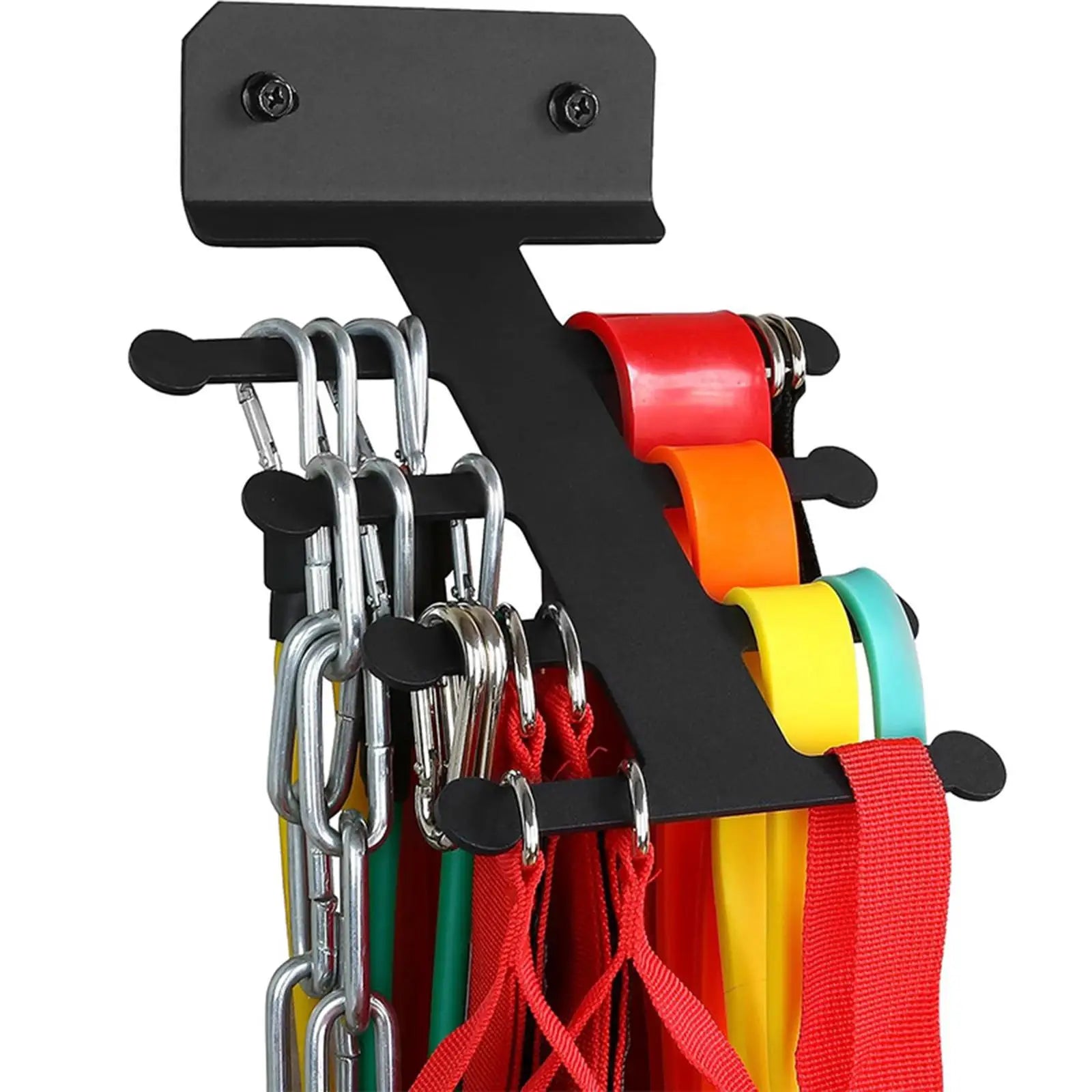 Resistance Band Storage Hanger Sturdy Multipurpose Portable Organization Accessories Modern Lightweight Gym Equipment
