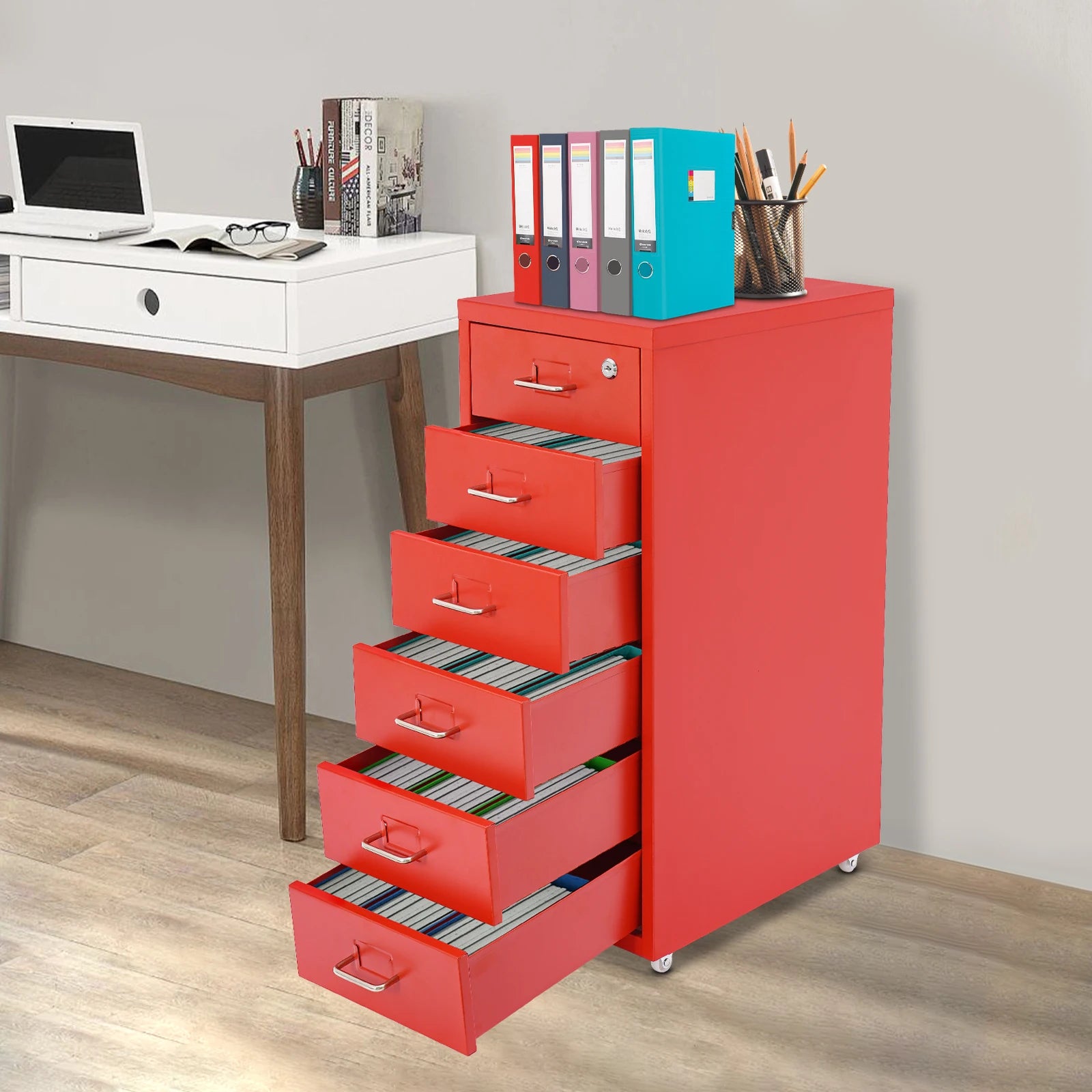 6-drawers-mobile-file-cabinet-with-lock-4-wheels-steel-vertical-filing-cabinet-office-cabinet-indoor-side-cabinet-storage-box