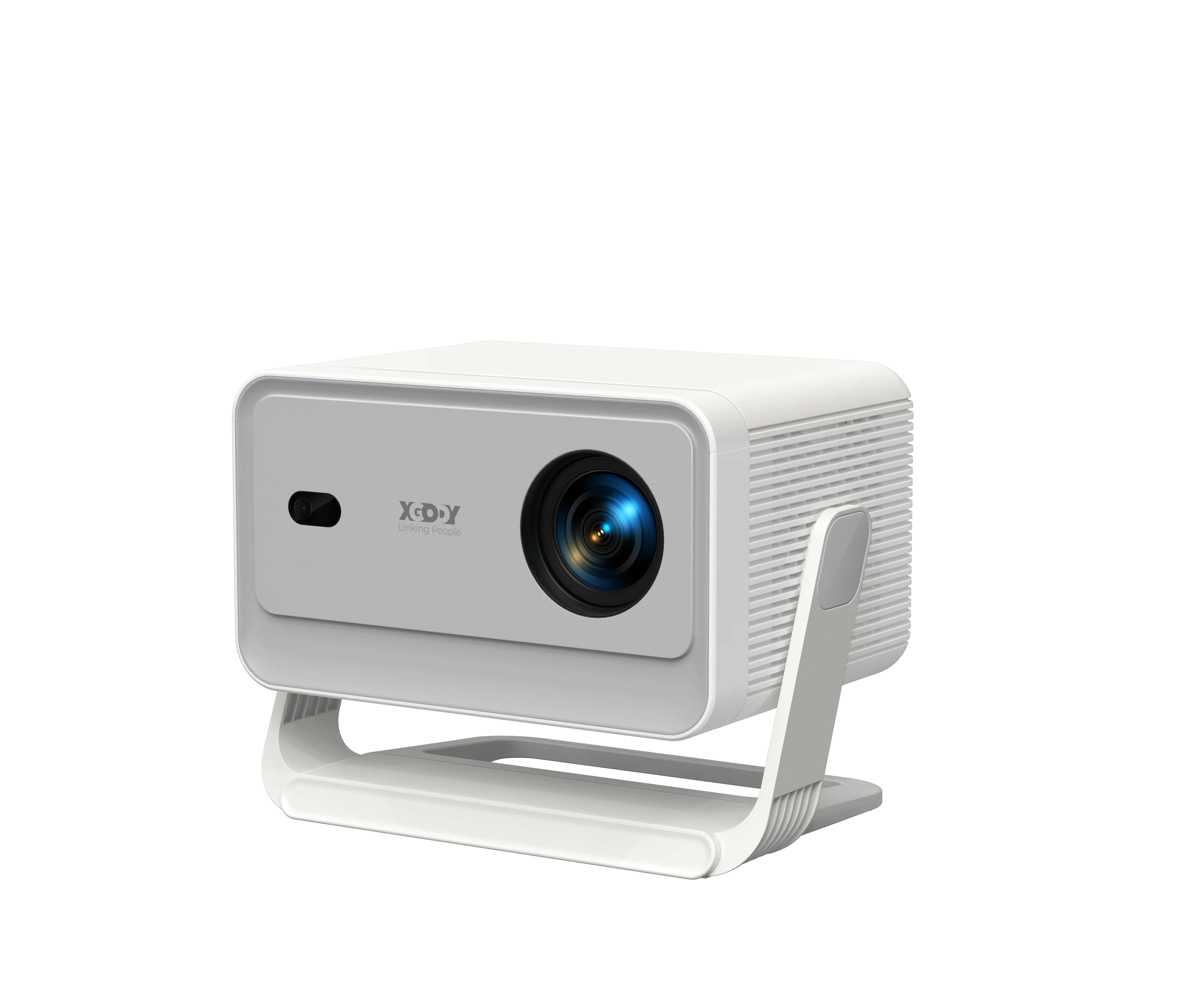 XGODY Projector N6 Pro Netflix Officially 4K Voice Control Smart Android TV Whale OS 32GB ROM for Outdoor Movie Home