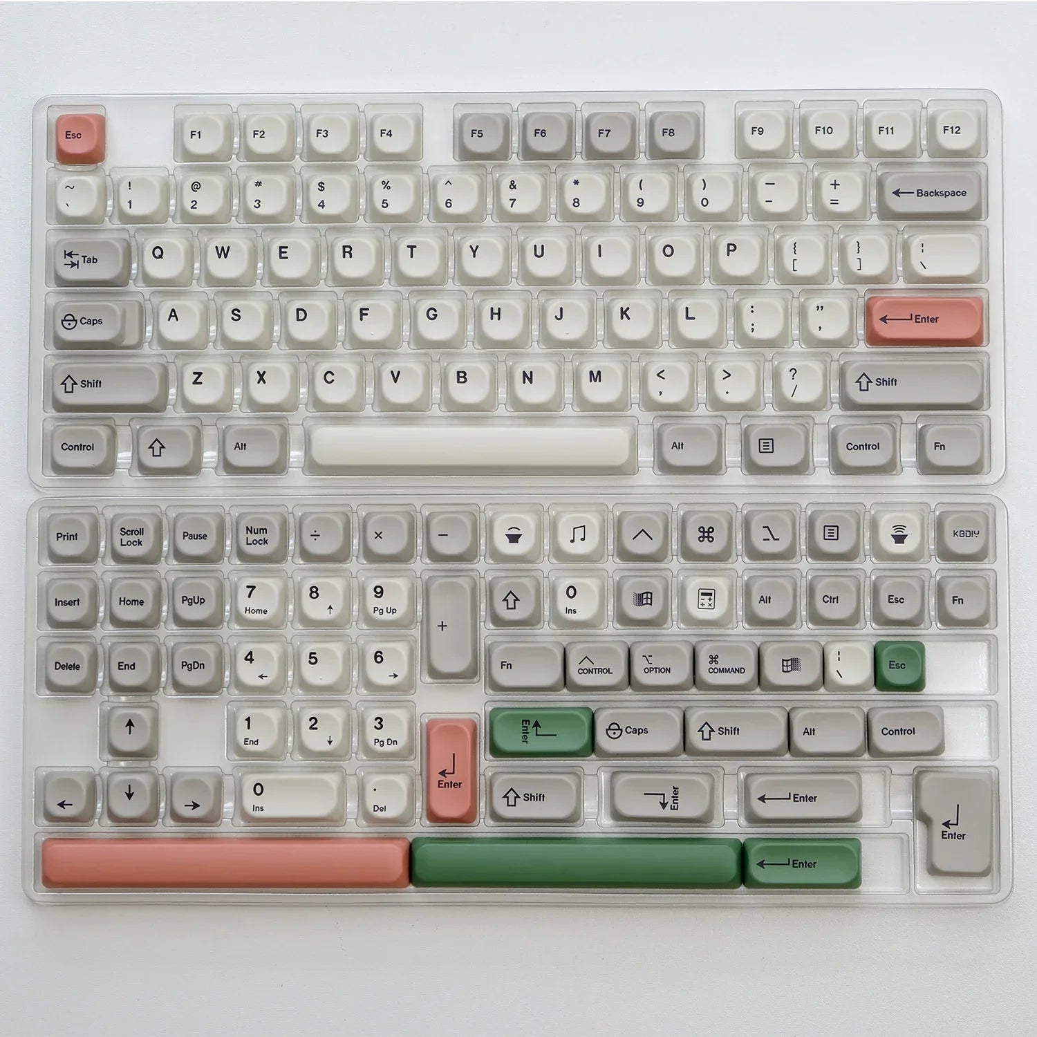 KBDiy 139 Keys/Set KOA Profile Korean Keycaps GMK 9009 for Mechanical Keyboard Keycap MX Switches Custom Retro PBT Key