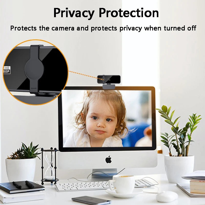 Ultra HD Webcam 4K Para PC Autofocus 2K Web Cam With Microphone for Laptop Drive Free 1080P USB Camera for Live