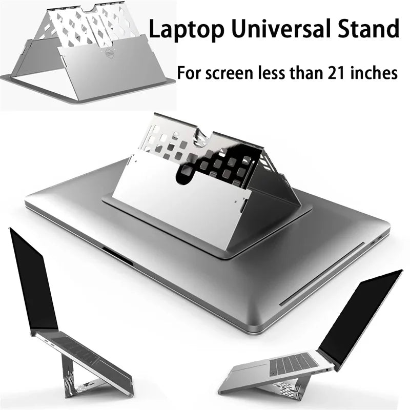 foldable-laptop-stand-metal-alloy-notebook-tablet-holder-portable-folding-cooling-riser-support-ultra-thin-hide-laptop-bracket