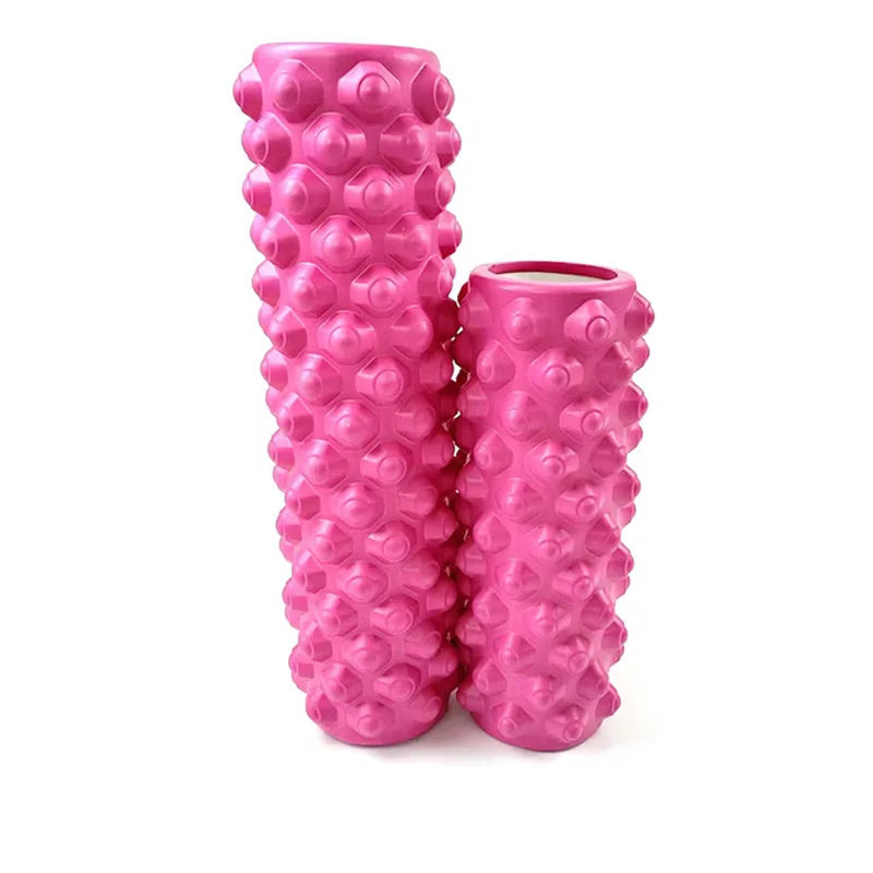 EVA Foam Roller with Texture - Hollow Design for Muscle Recovery & Yoga - Foam Roller