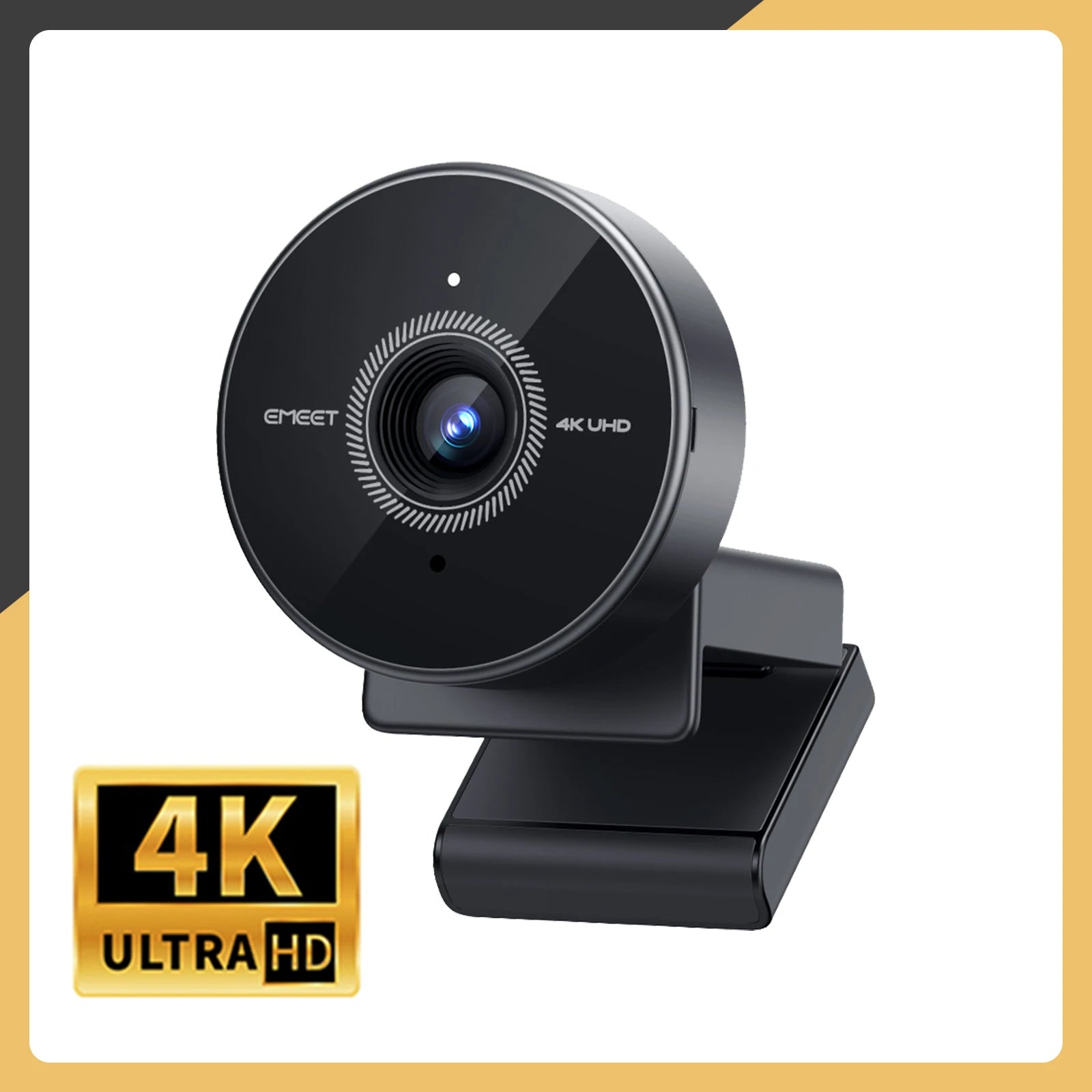 Webcam 4K Web Camera 1080P 60fps with Microphone Mini USB Camera for Computer/ Desktop / Laptop EMEET Webcam - Webcam 4K