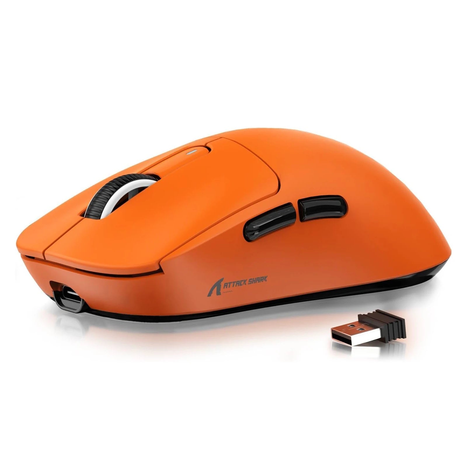 ATTACK SHARK X3 Wireless Gaming Mouse,49g Ergonomic PC Mouse,Triple Modes PAW3395 26K DPI Optical Sensor,Programmable