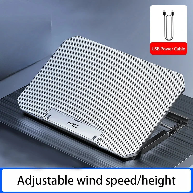 Gaming Laptop Holder Cooler Large Size For 12-16 Inch Notebook Laptop Cooling Pads Wind Speed Adjustable Silent Laptop