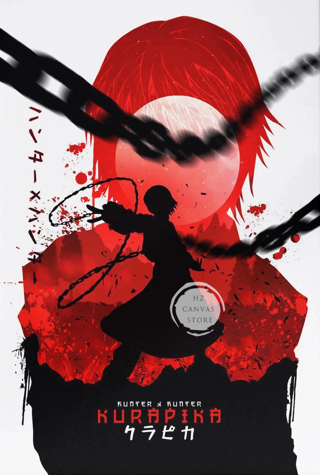 Unique Anime Poster HxH Modern Manga Wall Art Japanese Style Home Decor Living Room Bedroom Office Gift Anime Fans