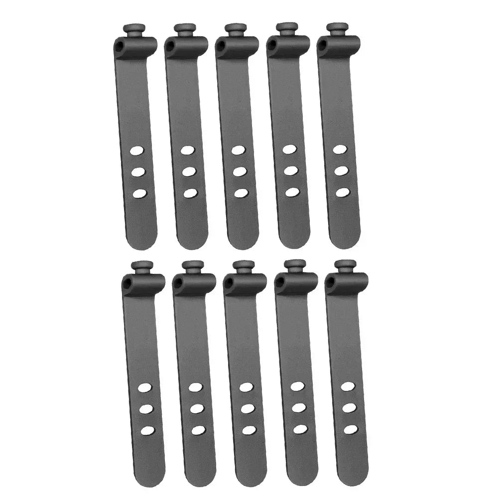 Phone Cable Organizer Earphone Clip Charger Cord Management 3 Hole Line Storge Holder Clips Data Line Bobbin Winder