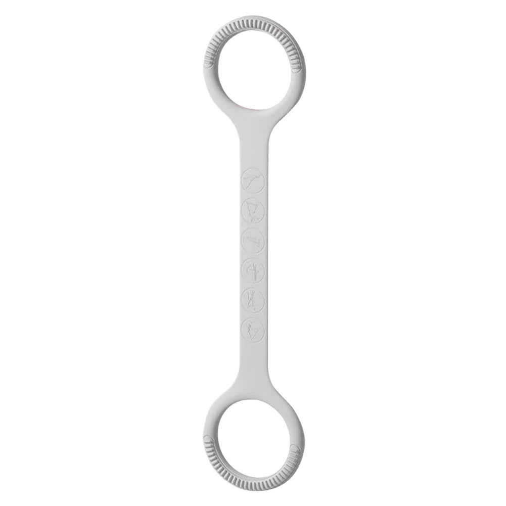 8 Shaped Fitness Resistance Band Fitness Pulling Rope Shoulder Stretch Band for Home Chest Arm Exercise - Grey35 B