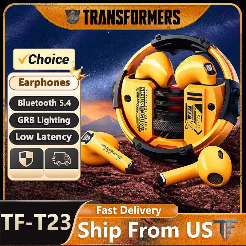 ship-from-us-transformers-wireless-bluetooth-earphones-low-latency-gaming-headset-tf-t23-hd-call-with-mic-earbuds-sport
