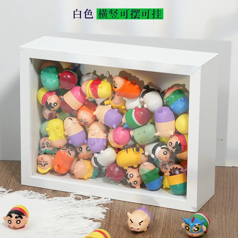 3D Toy Storage DIY Frame Blind Box Doll Small Doll Decorations Creative Picture Frame Office Decoration Custom Photo
