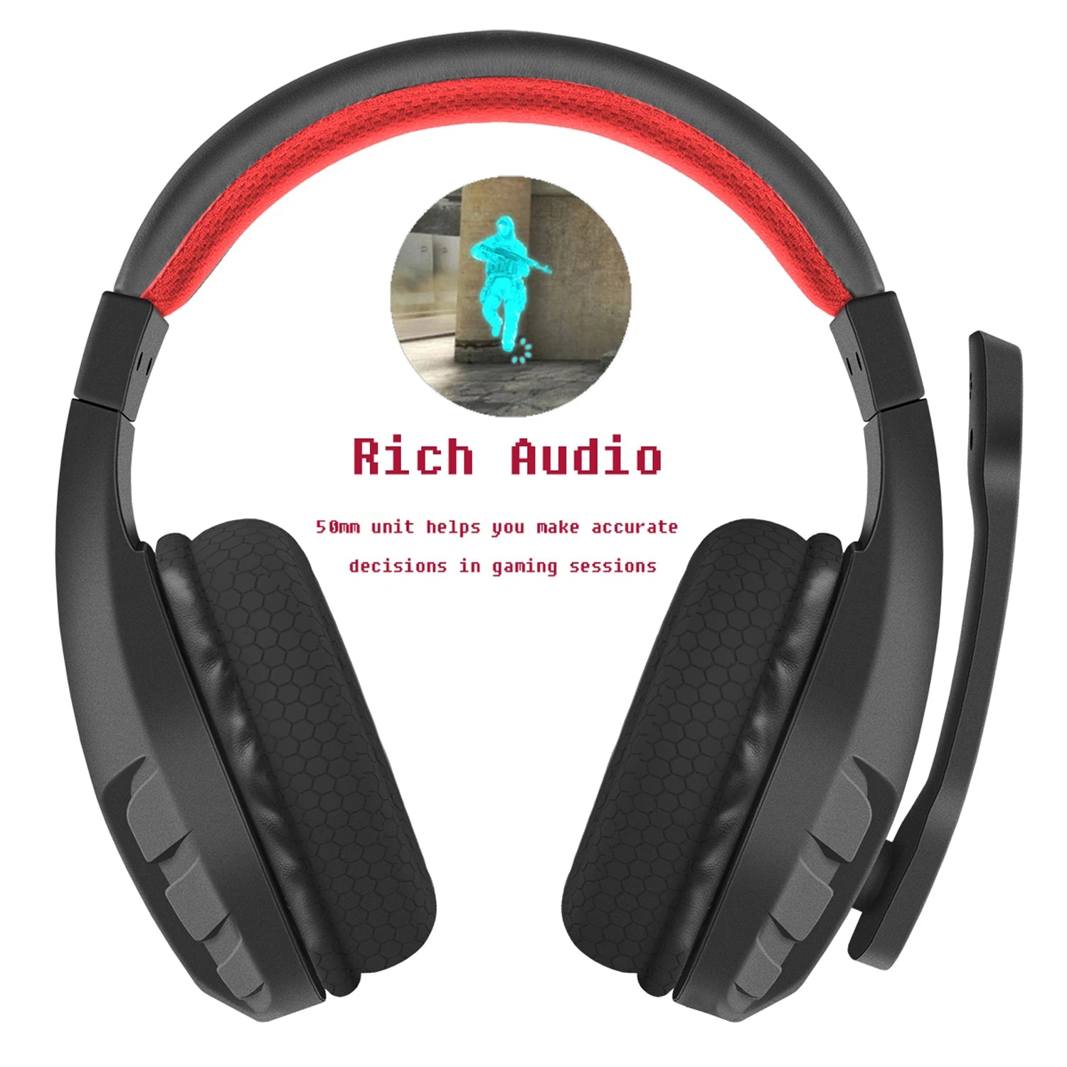 NUBWO U3 Xbox One PS4 Gaming Headset PC Mic Laptop Computer Stereo Headphones with Microphone for Playstation 4Xbox 1