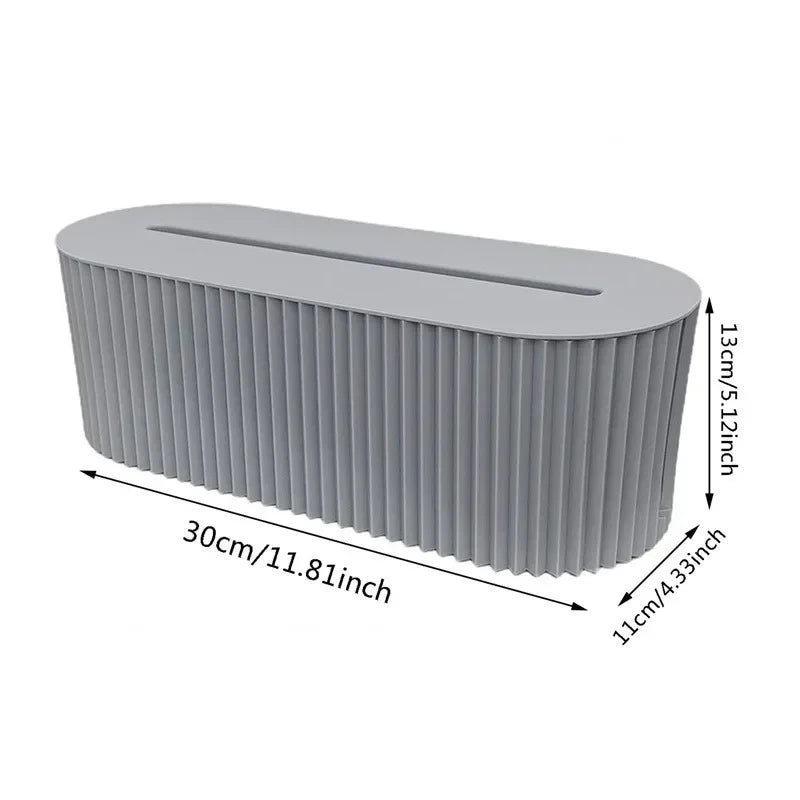 Nordic Plug Board Storage Box Cable Wire Organizer Case Socket Wireless WiFi Router Bracelet Desktop Data Line Plug