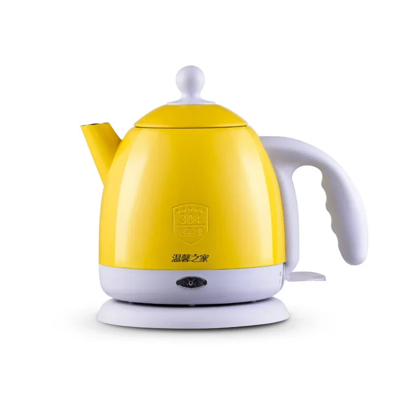 2022 new Household portable small capacity electric kettle household small automatic low power 1 liter kettle artifact