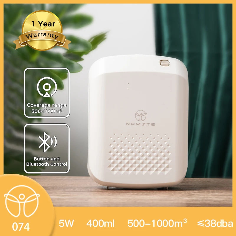NAMSTE Aroma Diffuser 1000m³ Electric Aromati Oasis 400ML Essential Oil Capacity Air Freshener Bluetooth Control
