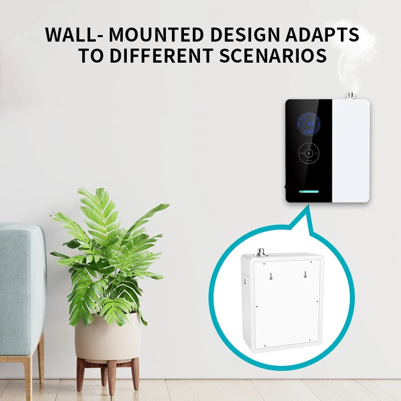 VanGogh360 Coverage of 1800 Square Feet Perfume Wifi Diffuser Electric Environmental Fragrance Air Freshener HVAC Smart