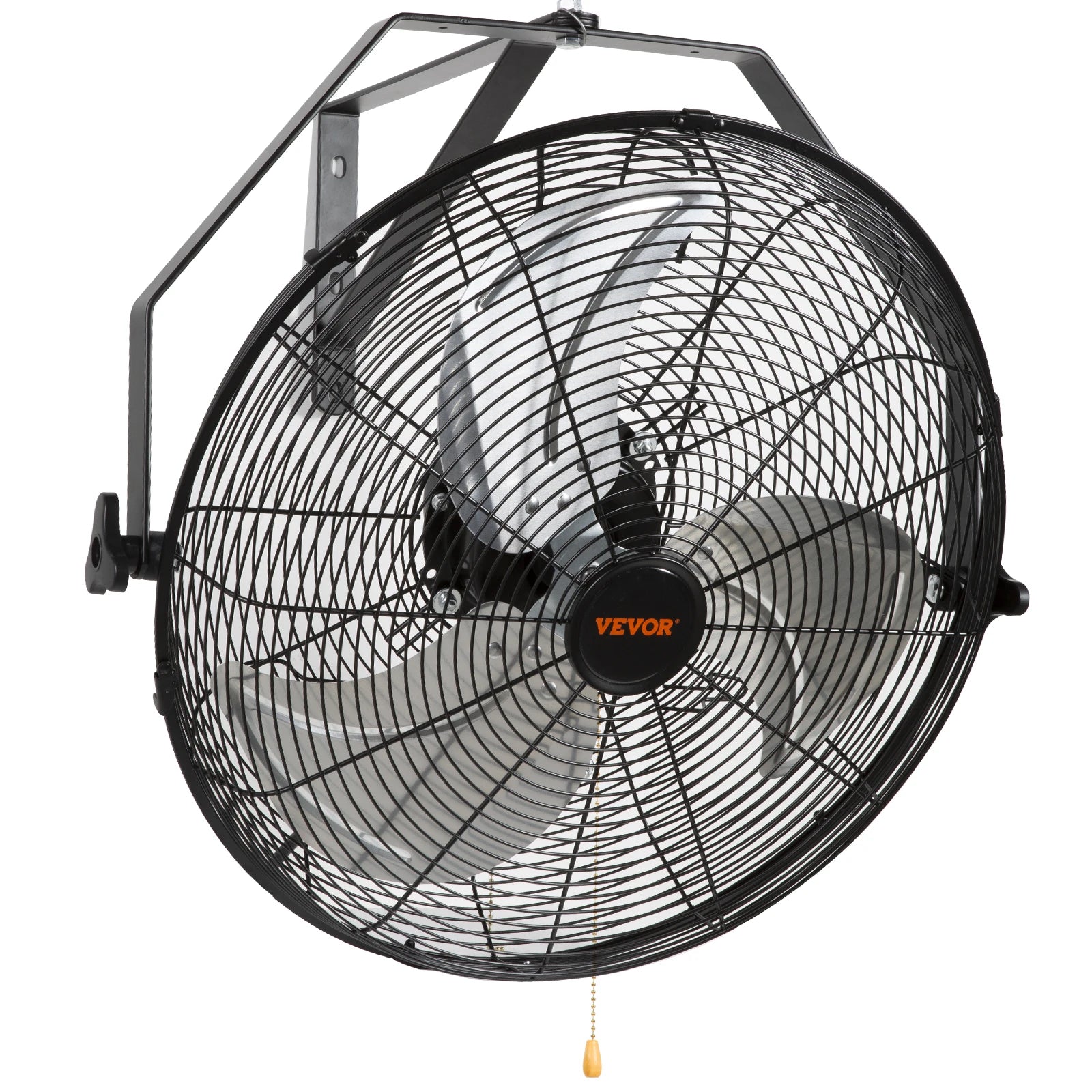 SucceBuy Wall Mount Fan High Velocity Waterproof Oscillating Industrial Wall Fan for Warehouse Greenhouse Patio ETL