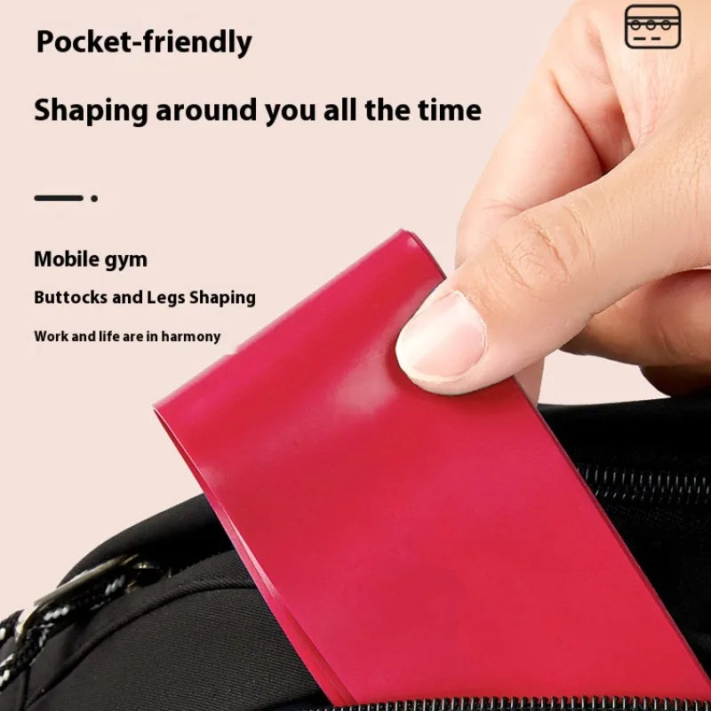 Portability TPE Resistance Bands Set Stretching Agility Training Pilates Equipment Yoga Stretch Band Strength Training