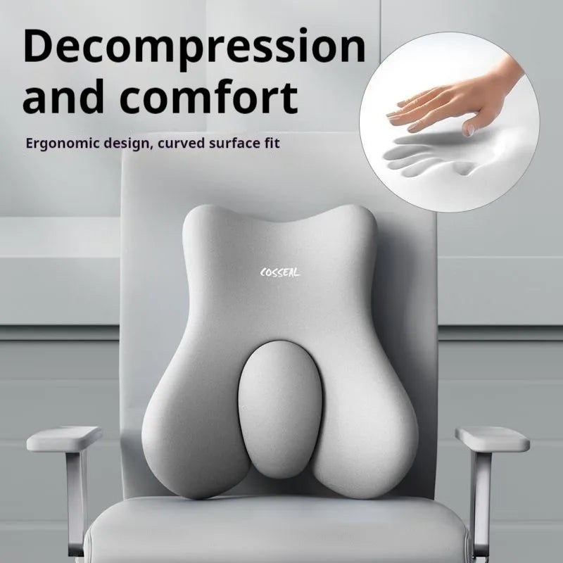memory-foam-lumbar-back-cushion-car-office-chair-lumbar-cushion-postpartum-waist-support-multi-functional-pain-relief-pillow