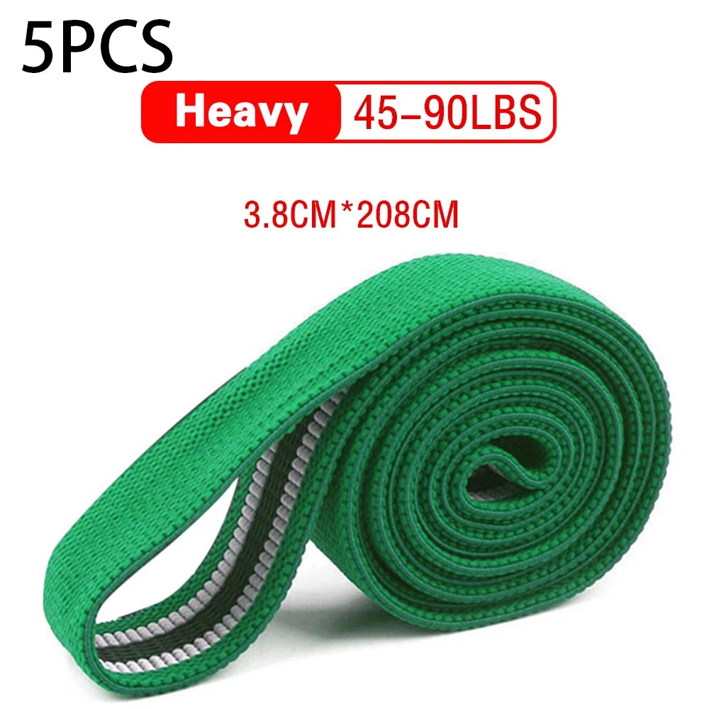 Long Resistance Bands Elastic Bands for Pull Up Assist Stretching Training Booty Band Workout Home Yoga Gym Fitness