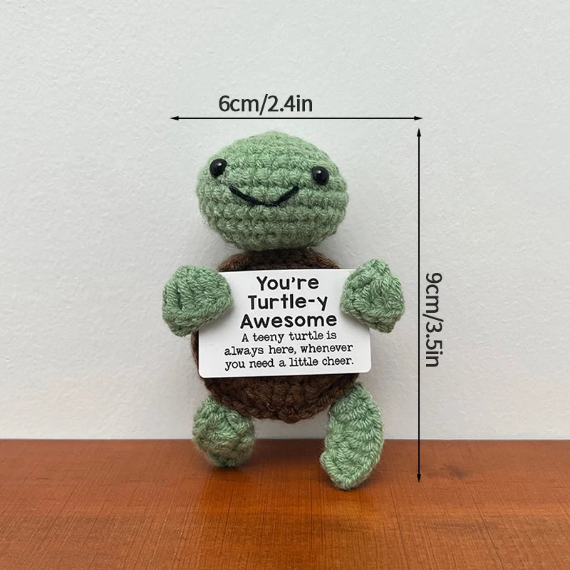 Positive Potato Ornament Desk Accessories Offices Accessories Desktop Decoration Crochet Fruits Vegetables New Year