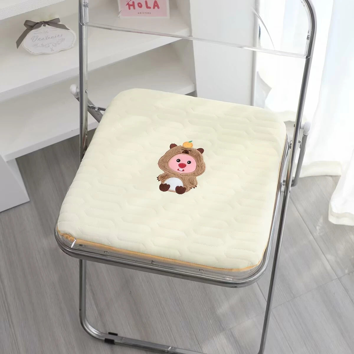 Memory Foam Ice Silk Comfortable Sitting Cushion Kuromi My Melody Cinnamoroll Seat Cushion Chair Floor High Quality