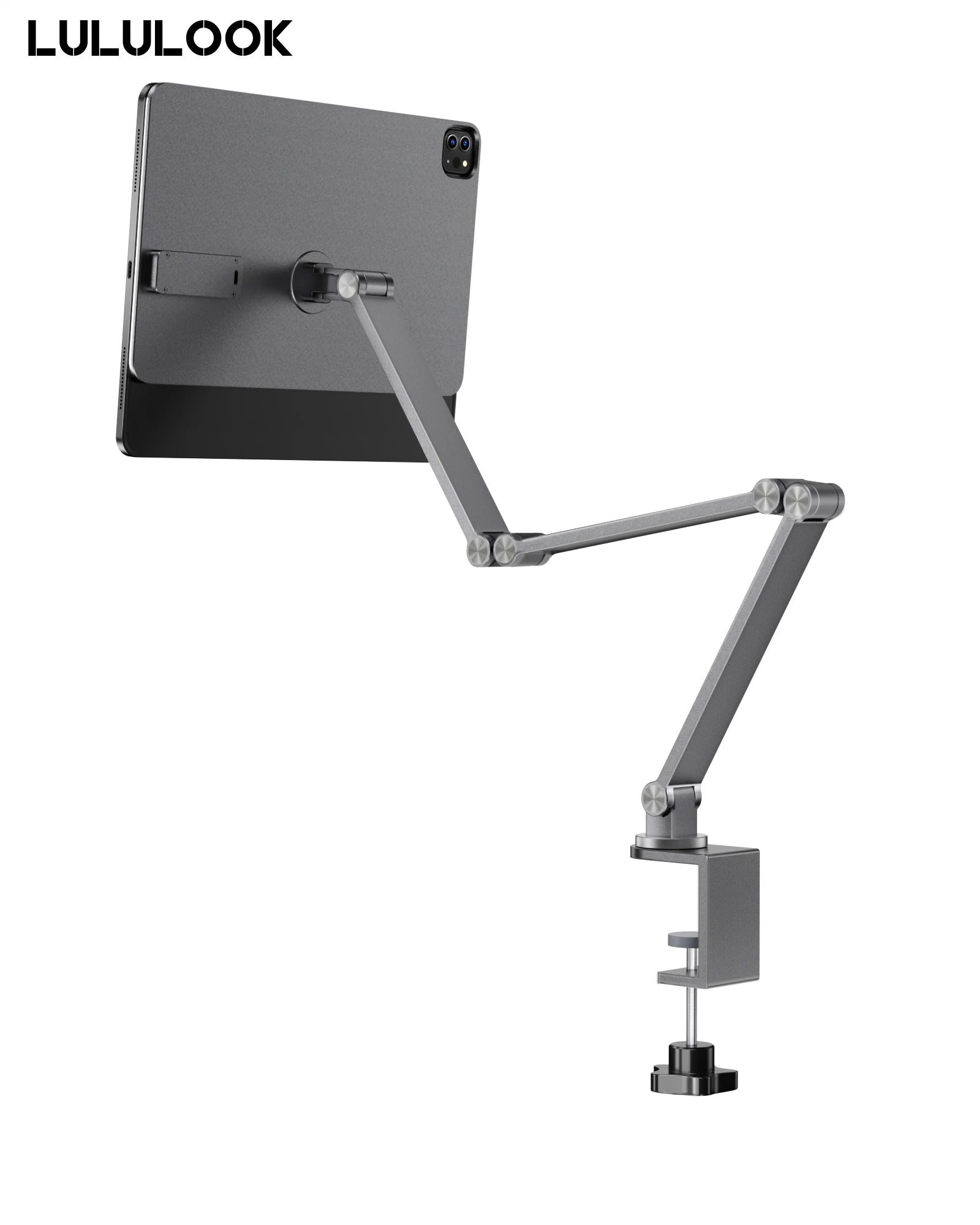 lululook-magnetic-wireless-charger-stand-for-ipad-pro-m5-m4-13-12-9-11-m2-ipad-air-5-4-foldable-arm-holder-aluminum-alloy-stand