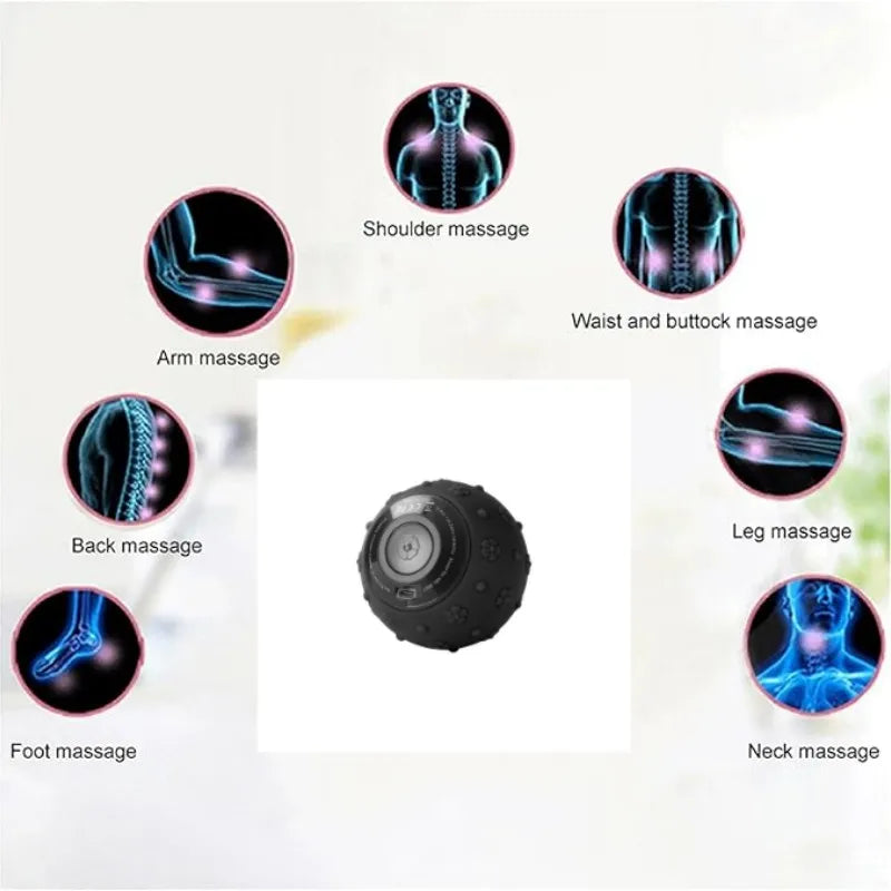 Massage Balls for Trigger Point Therapy - Myofascial Release Ball - Muscle Relief Fitness Massage Balls Deep Tissue