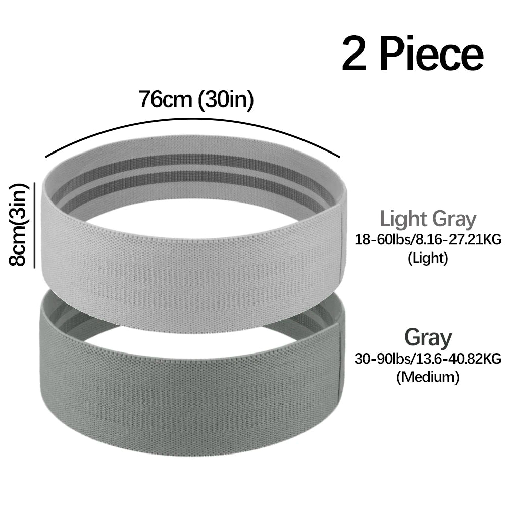 Custom Logo Booty Bands for Women and Men Fitness Elastic Exercise Workout Bands Hip Circle Thigh Squat Gym Equipment