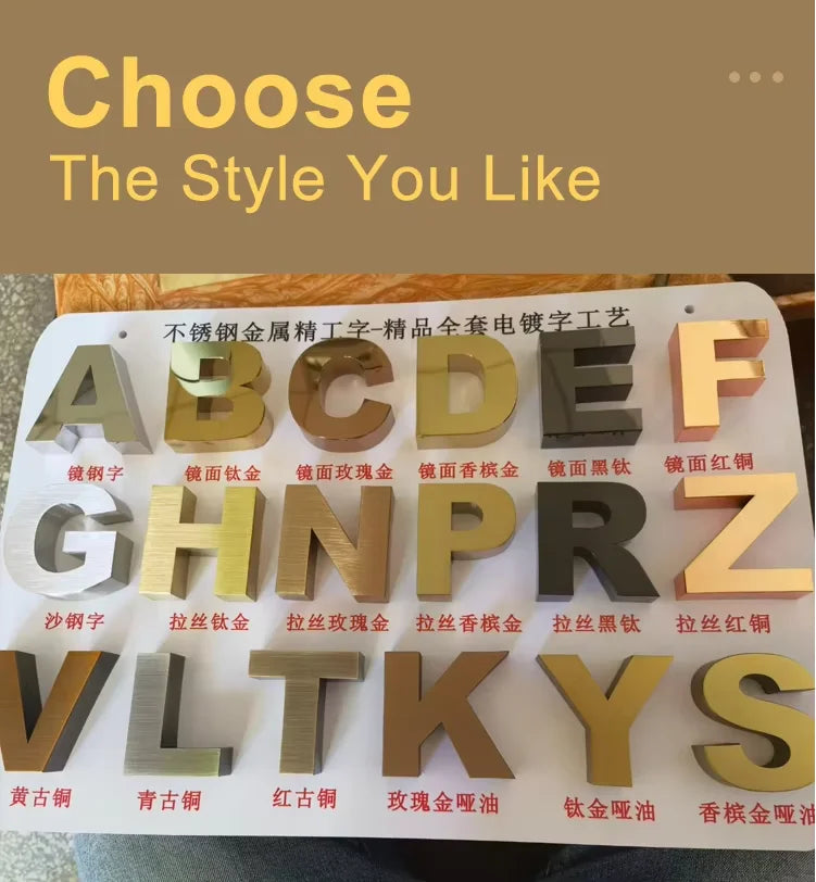 Business Logo Sign Custom 3D Backlit Business Sign Office Sign Shop Business Metal Logo Acrylic Wall Sign Trade Show